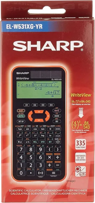Sharp EL-W531XGYR - Calculadora