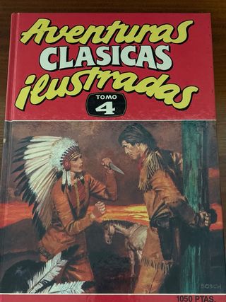 Cómics Aventuras Clásicas Ilustradas (5 Tomos)