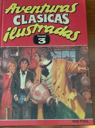 Cómics Aventuras Clásicas Ilustradas (5 Tomos)