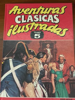 Cómics Aventuras Clásicas Ilustradas (5 Tomos)