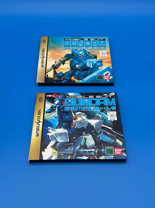 Mobile Suit Gundam Side Story Trilogy Sega Saturn