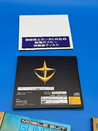 Mobile Suit Gundam Side Story Trilogy Sega Saturn