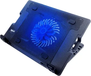 iggual – Base Refrigeradora Portátil de hasta 17” con 1 Ventilador Ultra Silencioso