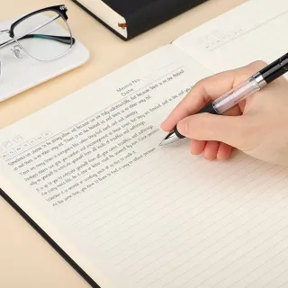 Cuaderno de NotasTamaño A4 21.5x28cm -100gsm Papel Rayadas Libreta - Bloc de Notas Cuero PU Diario