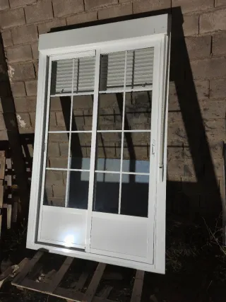 Ventana corredera Climalit blanca