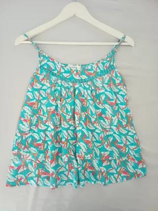 Blusa tirantes floral T38