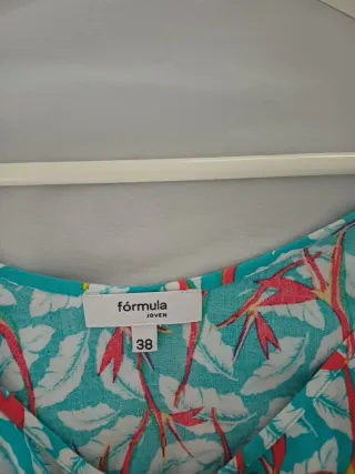 Blusa tirantes floral T38