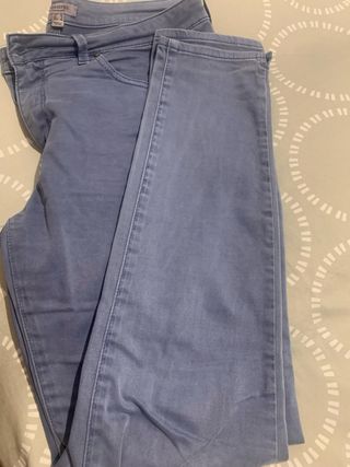Pantalón Cortefiel Weekend Talla 40 Azul