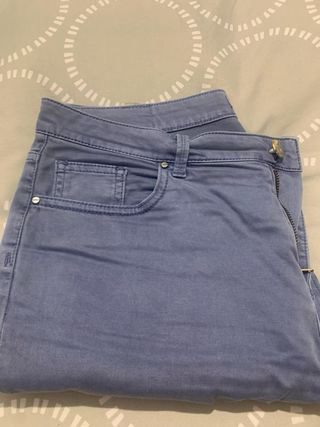 Pantalón Cortefiel Weekend Talla 40 Azul