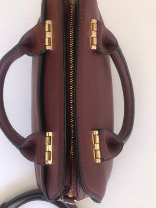 Bolso de mano/bandolera mujer Burdeos