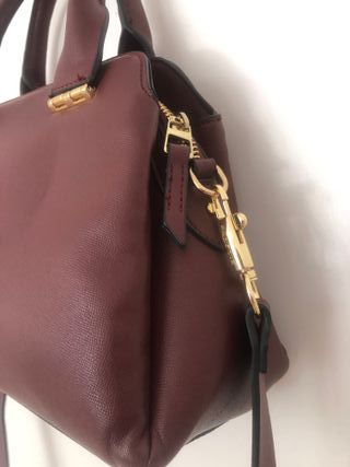 Bolso de mano/bandolera mujer Burdeos