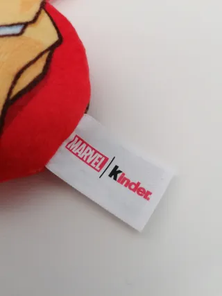 Portachiavi peluche Iron Man Marvel Kinder