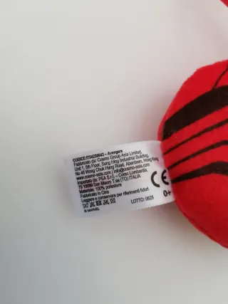 Portachiavi peluche Iron Man Marvel Kinder