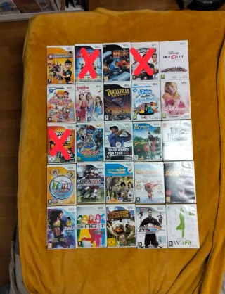 3X15€ Juegos Wii originales 3X15 Euros
