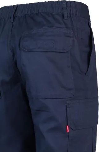 Pantalon trabajo 100% aLGodon color azul Talla 60