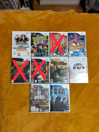 3X15€ Juegos Wii originales 3X15 Euros