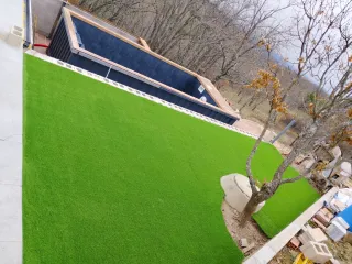 Instalación Césped artificial !!!