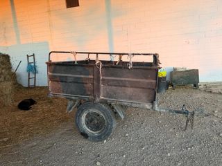 Remolque coche con documentación