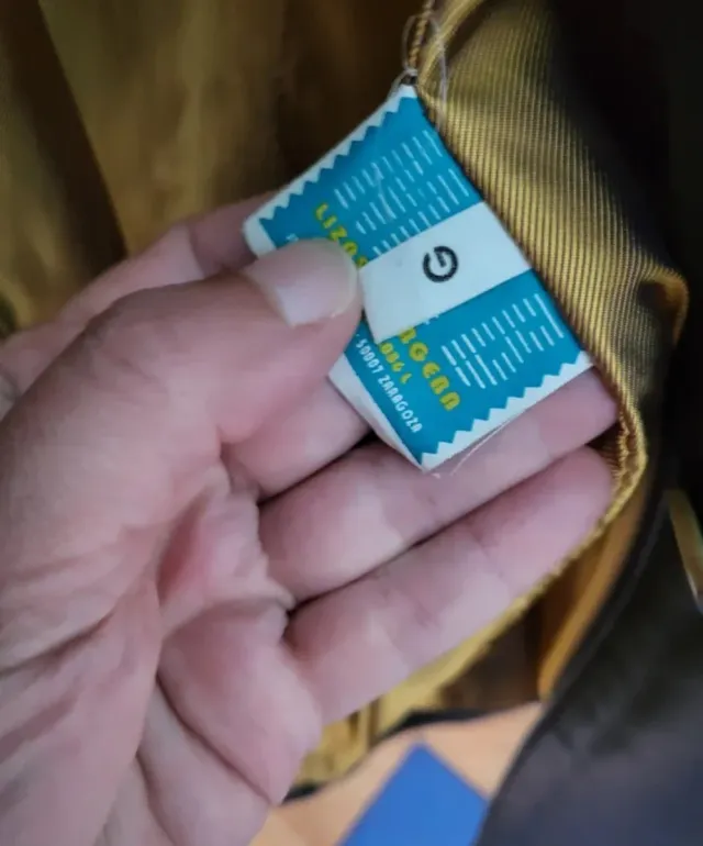 Levita marron de cuero