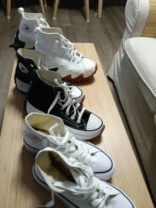 Lote Zapatillas Converse Mujer