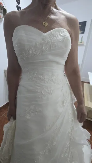 Traje de Novia La Sposa Blanco Talla 44