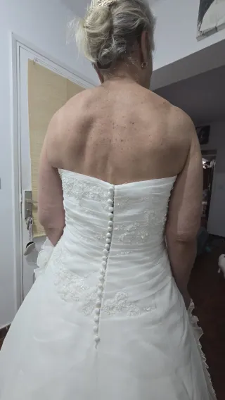 Traje de Novia La Sposa Blanco Talla 44