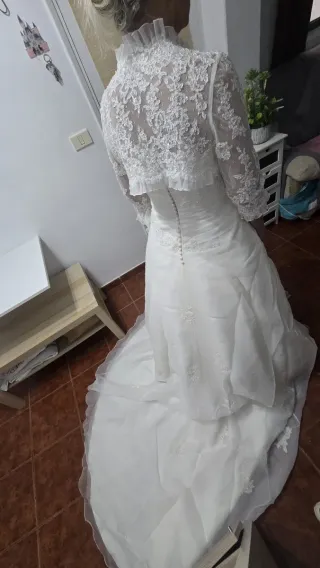 Traje de Novia La Sposa Blanco Talla 44
