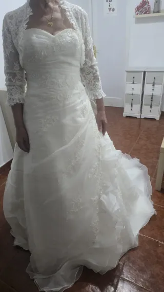 Traje de Novia La Sposa Blanco Talla 44