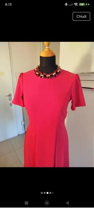 Vestito fucsia Danny Rose taglia 42