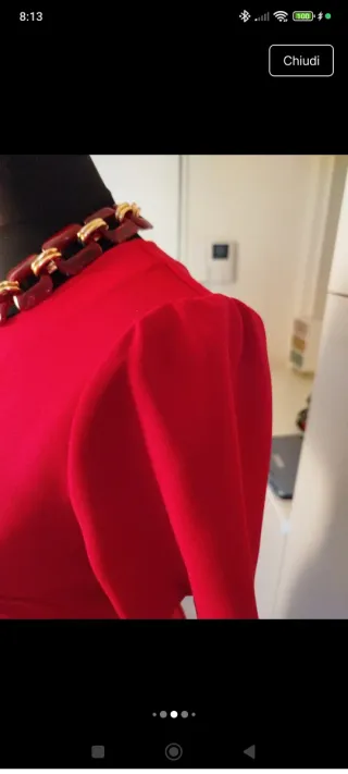 Vestito fucsia Danny Rose taglia 42