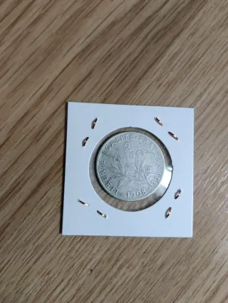 2 Francos Francia 1908