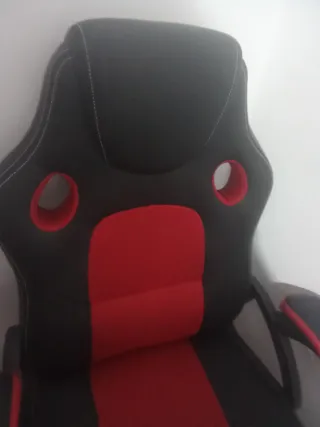 Silla Gamer Negra y Roja