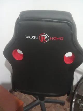 Silla Gamer Negra y Roja