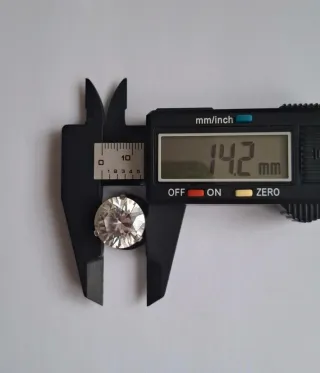 Set dilatación brillante/transparente 14mm