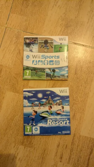 Pack Juegos Wii Sports y Wii Sports Resort