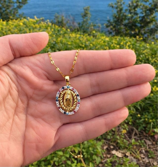 Collar Virgen de Guadalupe, NUEVO