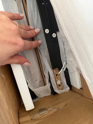 Aparador Negro y blanco