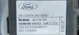 ELEVALUNAS DELANTERO DERECHO FORD FOCUS BERLINA (