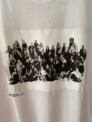 Camiseta Zara Steven Meisel Talla S