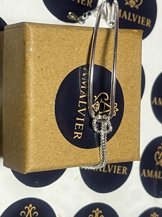 Pulsera Plata de Ley Semirrígida