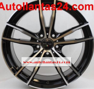 Kit de llantas bmw suiza pulida y negra 18