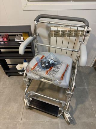 Silla ortopédica,para wc