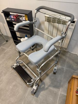 Silla ortopédica,para wc