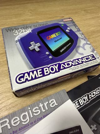 Caja Gameboy Advance