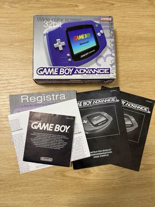 Caja Gameboy Advance
