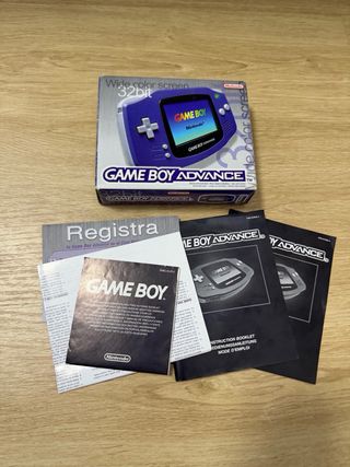Caja Gameboy Advance