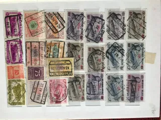 Lotto francobolli Impero Tedesco, Libano, Belgio,