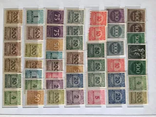 Lotto francobolli Impero Tedesco, Libano, Belgio,