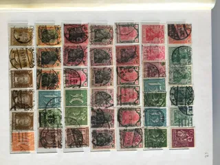 Lotto francobolli Impero Tedesco, Libano, Belgio,