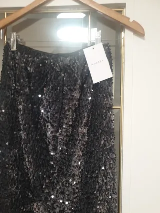 Falda Lentejuelas Mulaya Talla M